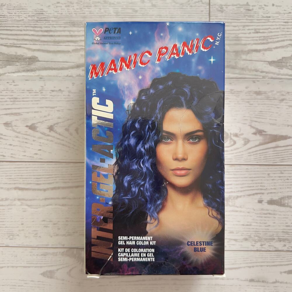 Manic Panic Semi-Permanent Gel Hair Dye in Celestine Blue - NEW!